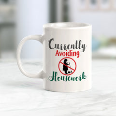 Currently Avoiding Housework, Novelty Coffee Mug Drinkware Gift