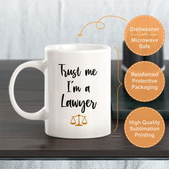 Trust Me I'm a Lawyer Coffee Mug
