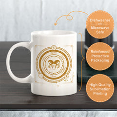 Aries Zodiac Sign Coffee Mug