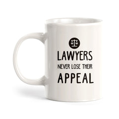 Lawyers Never Lose Their Appeal Coffee Mug