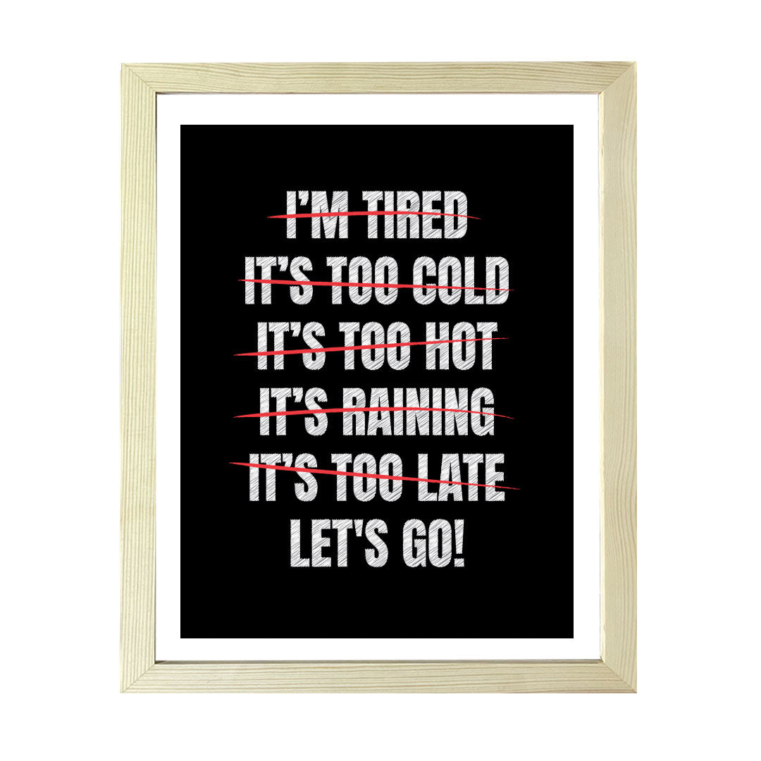 Designs ByLITA Let's Go!, Wall Print Art