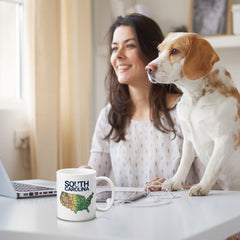 Designs ByLITA South Carolina: Smiling Faces, Beautiful Places 11oz Plastic or Ceramic Coffee Mug | State Pride Collection