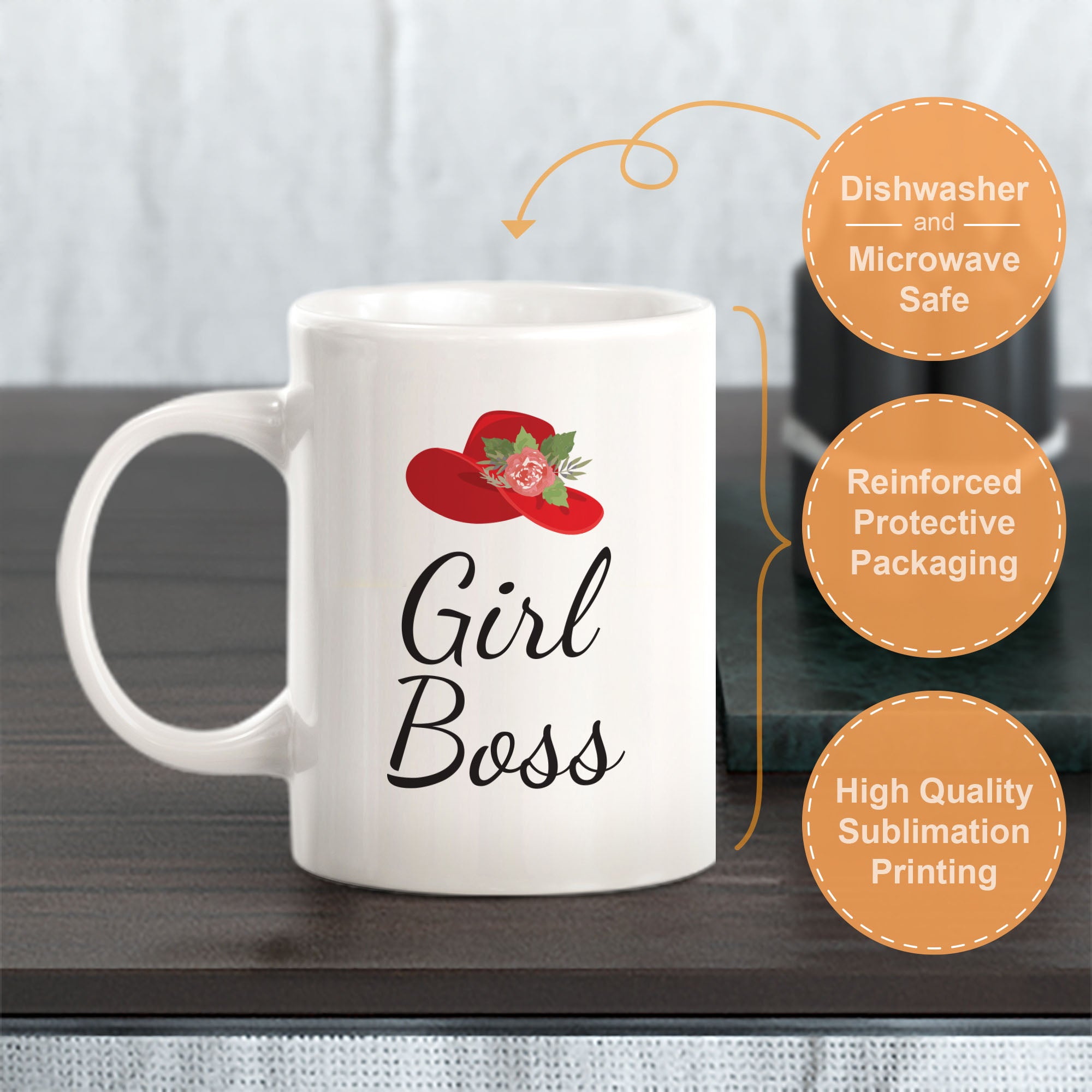 Girl Boss Coffee Mug