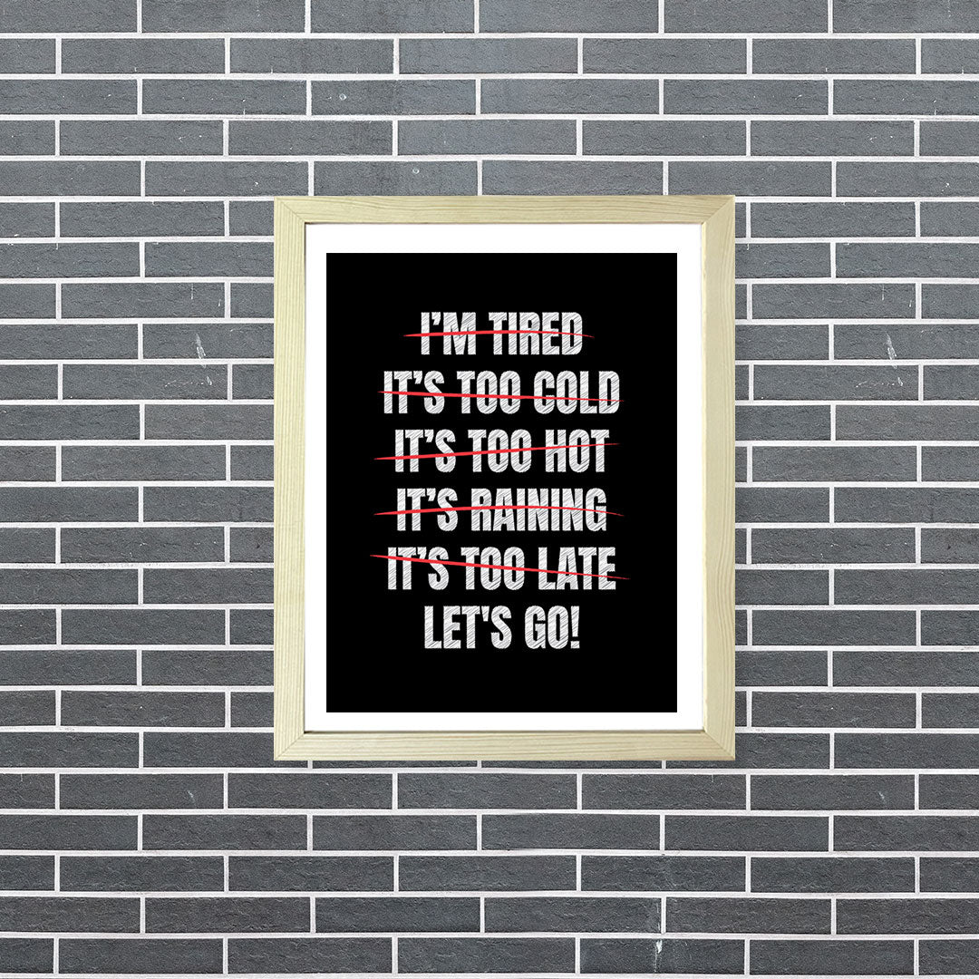 Designs ByLITA Let's Go!, Wall Print Art