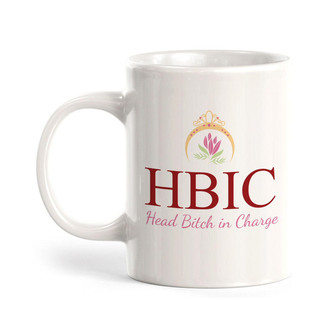 HBIC Head Bitch In Charge Coffee Mug