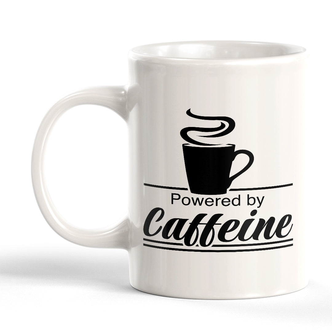 Signs ByLITA Powered by Caffeine 11oz Plastic/Ceramic Coffee Mug