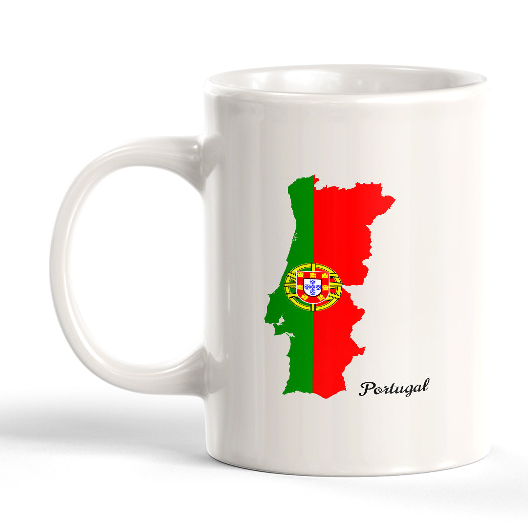 Designs ByLITA Country Outlines and International Flags 11 oz Ceramic Coffee Mugs | Great Novelty Gift | Office Mug Gifts| Workspace | Home space