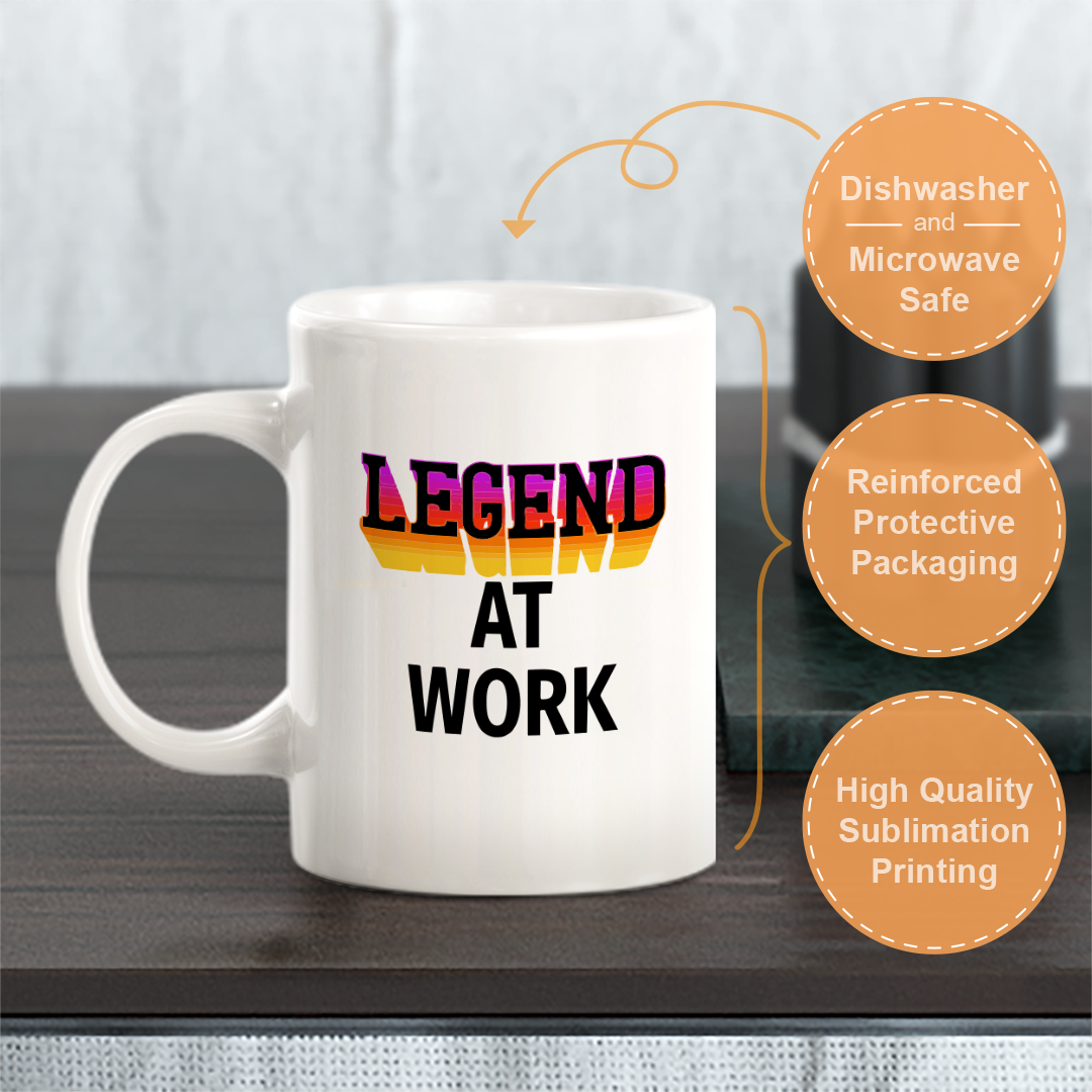 Legend At Work Coffee Mug
