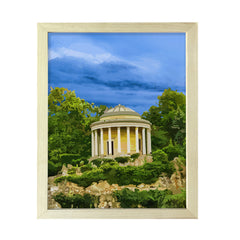 Designs ByLITA Secluded Ancient Temple, Wall Print Art | Old Masterpieces | Stylish Modern Decoration For The Home and Office