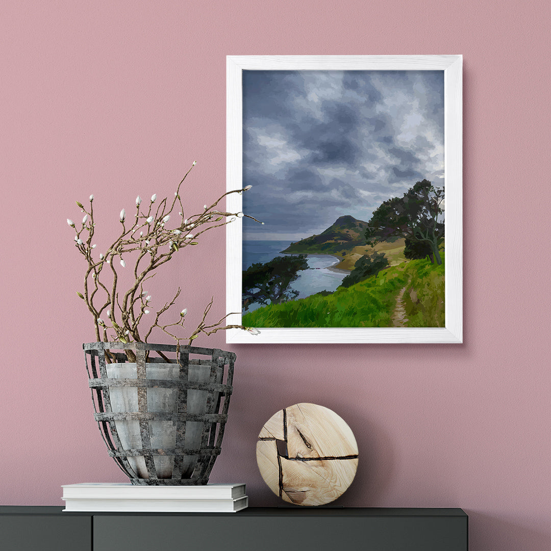 Designs ByLITA Wild Coastal Walk, Wall Print Art | Old Masterpieces | Stylish Modern Decoration For The Home and Office