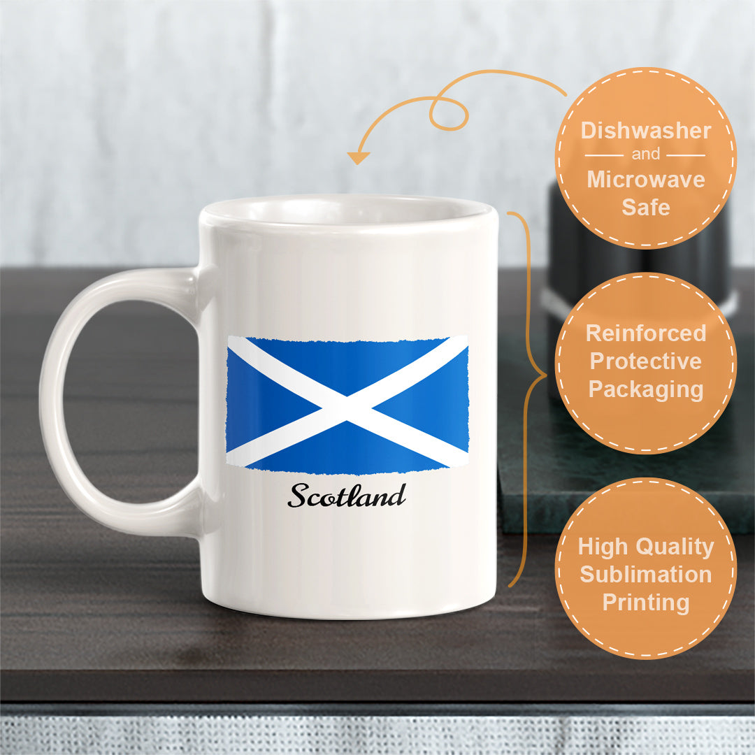 Designs ByLITA Scotland 11oz Plastic/Ceramic Coffee Mug