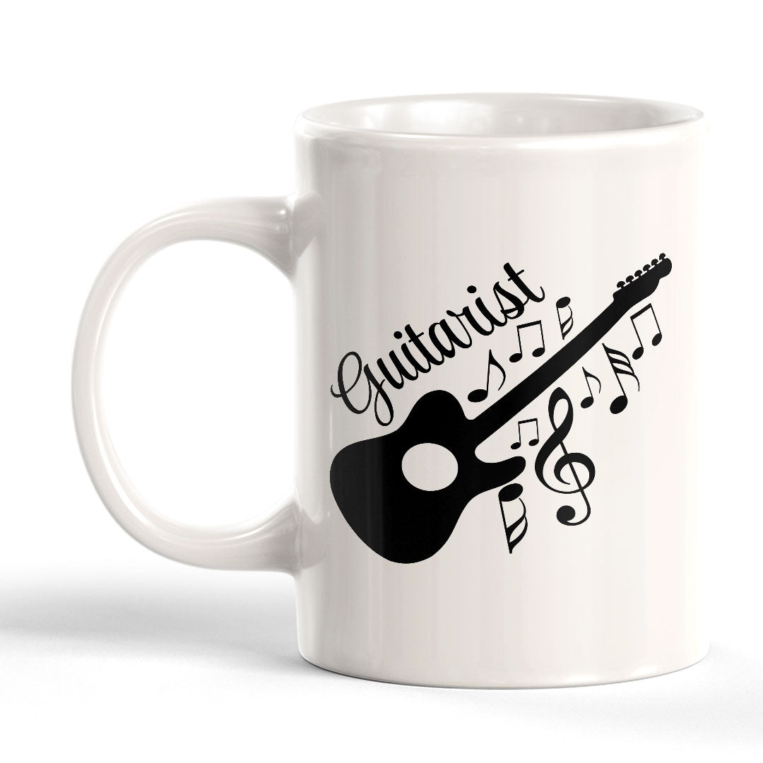Guitarist 11oz Plastic or Ceramic Mug | Novelty Cup for Musicians