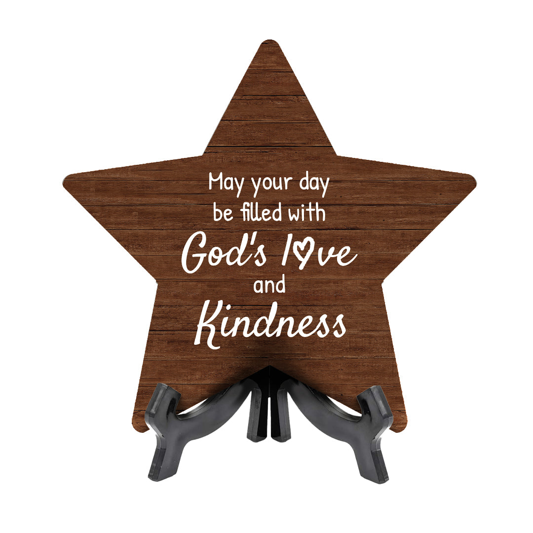 Good Morning Star Table Sign | Family and Faith Home Decor | Church And Home Table Signs