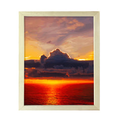 Designs ByLITA Heavenly Ocean Sunset, Wall Print Art | Old Masterpieces | Stylish Modern Decoration For The Home and Office