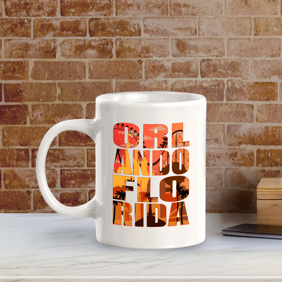Orlando, Florida 11oz Plastic or Ceramic Mug | American Cities Coffee Cups