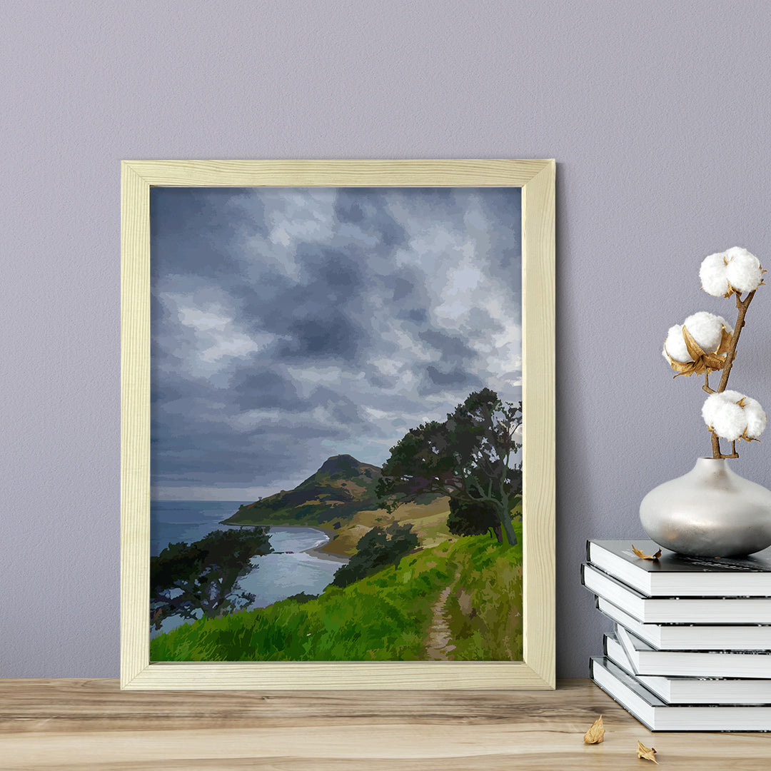 Designs ByLITA Wild Coastal Walk, Wall Print Art | Old Masterpieces | Stylish Modern Decoration For The Home and Office