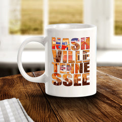 Nashville, Tennessee 11oz Plastic or Ceramic Mug | American Cities Coffee Cups