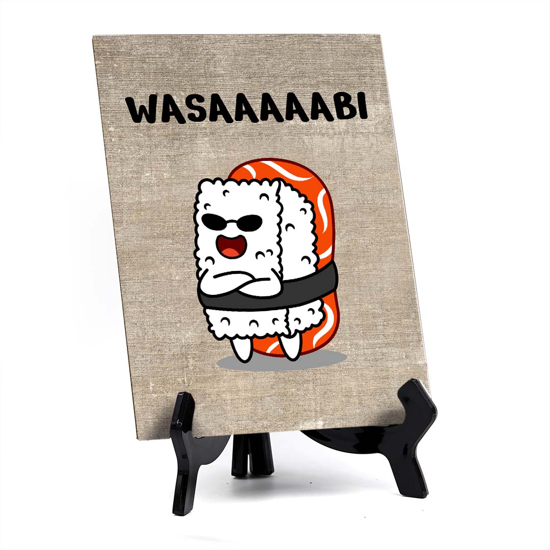 Decoration For Sushi Lovers Table Sign with Acrylic Stand (6x8“)