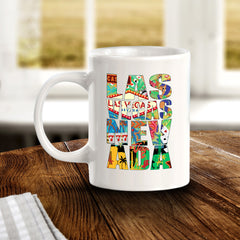 Las Vegas, Nevada 11oz Plastic or Ceramic Mug | American Cities Coffee Cups