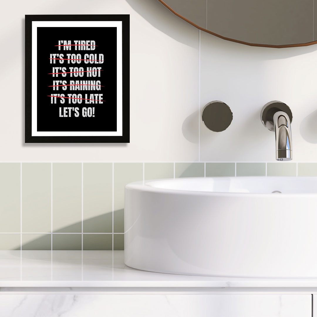 Designs ByLITA Let's Go!, Wall Print Art