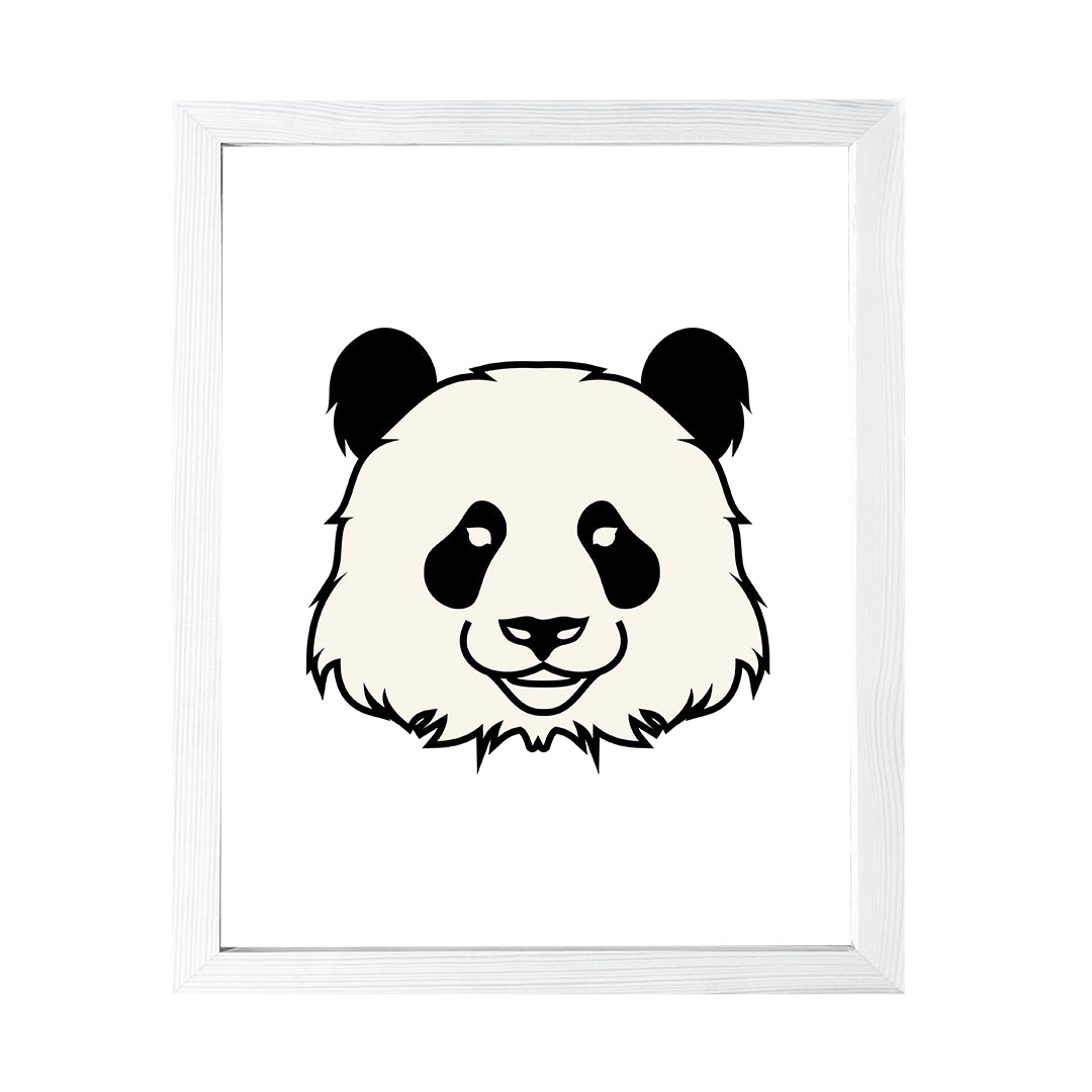 Designs ByLITA Panda, Wall Print Animals Art | Family Presents | Bedroom | Stylish Kindergarten Decor