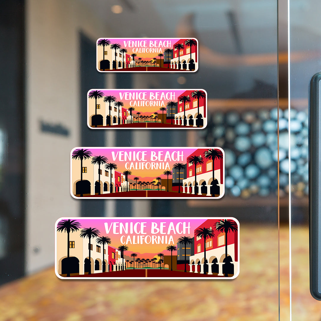 Standard Plus Venice Beach, California Wall or Door Sign | Famous US Beaches Souvenir
