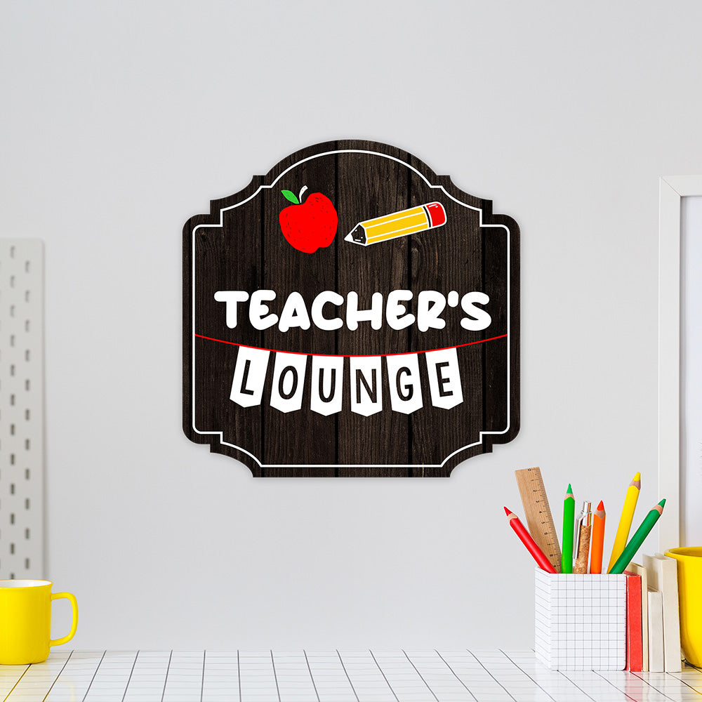 Heritage Plus Teacher's Lounge Wall or Door Sign | School Signage