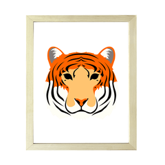 Designs ByLITA Tiger, Wall Print Animals Art | Family Presents | Bedroom | Stylish Kindergarten Decor
