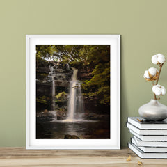 Designs ByLITA Secret Rustic Waterfall, Wall Print Art | Old Masterpieces | Stylish Modern Decoration For The Home and Office
