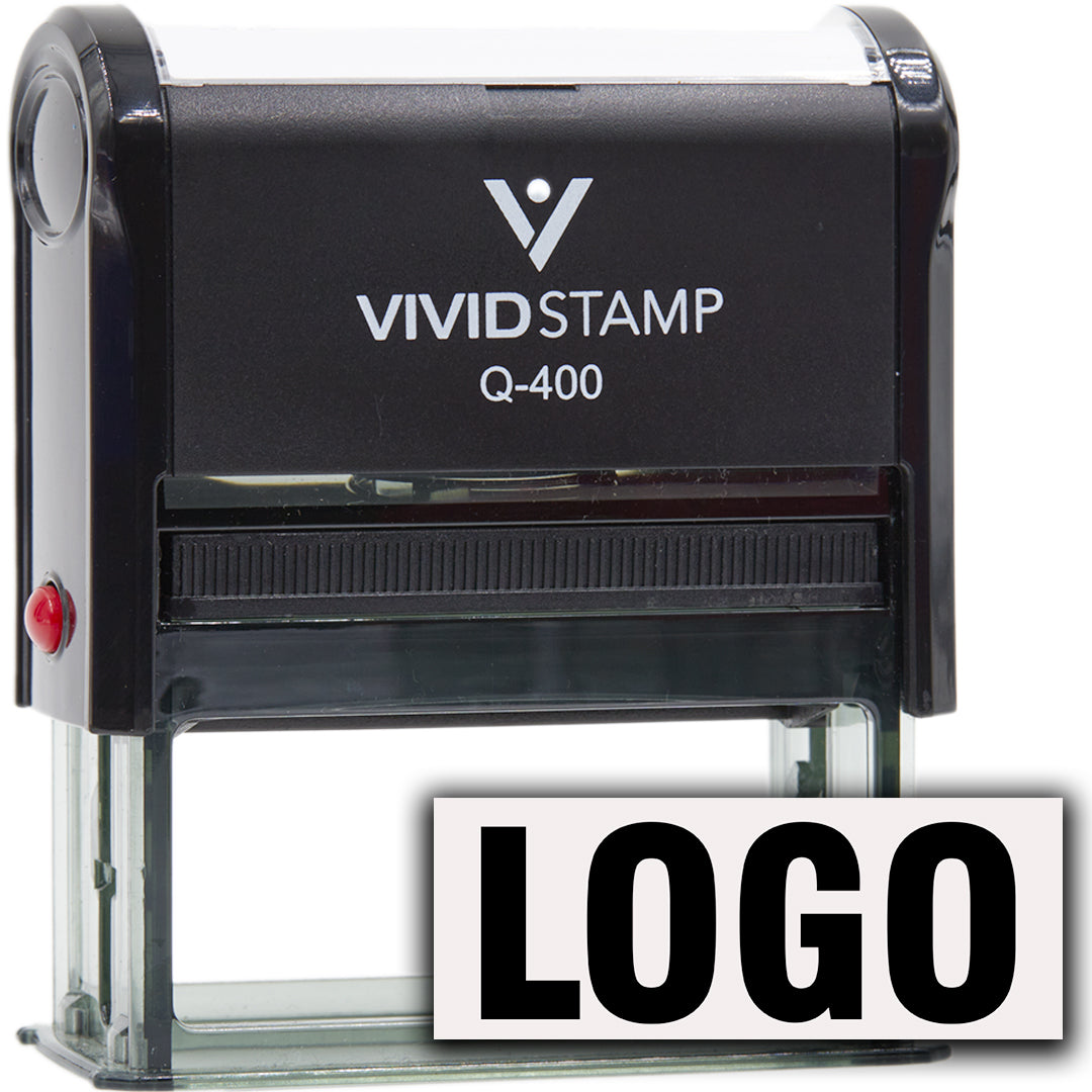 Logo Self-Inking Office Rubber Stamp