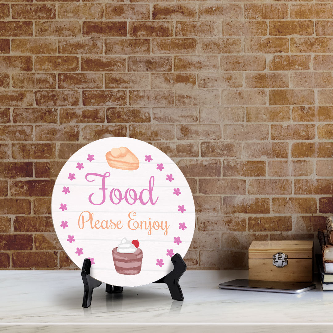 Signs ByLITA Baby Shower Decoration Circle Table Signs | Baby Party Signs