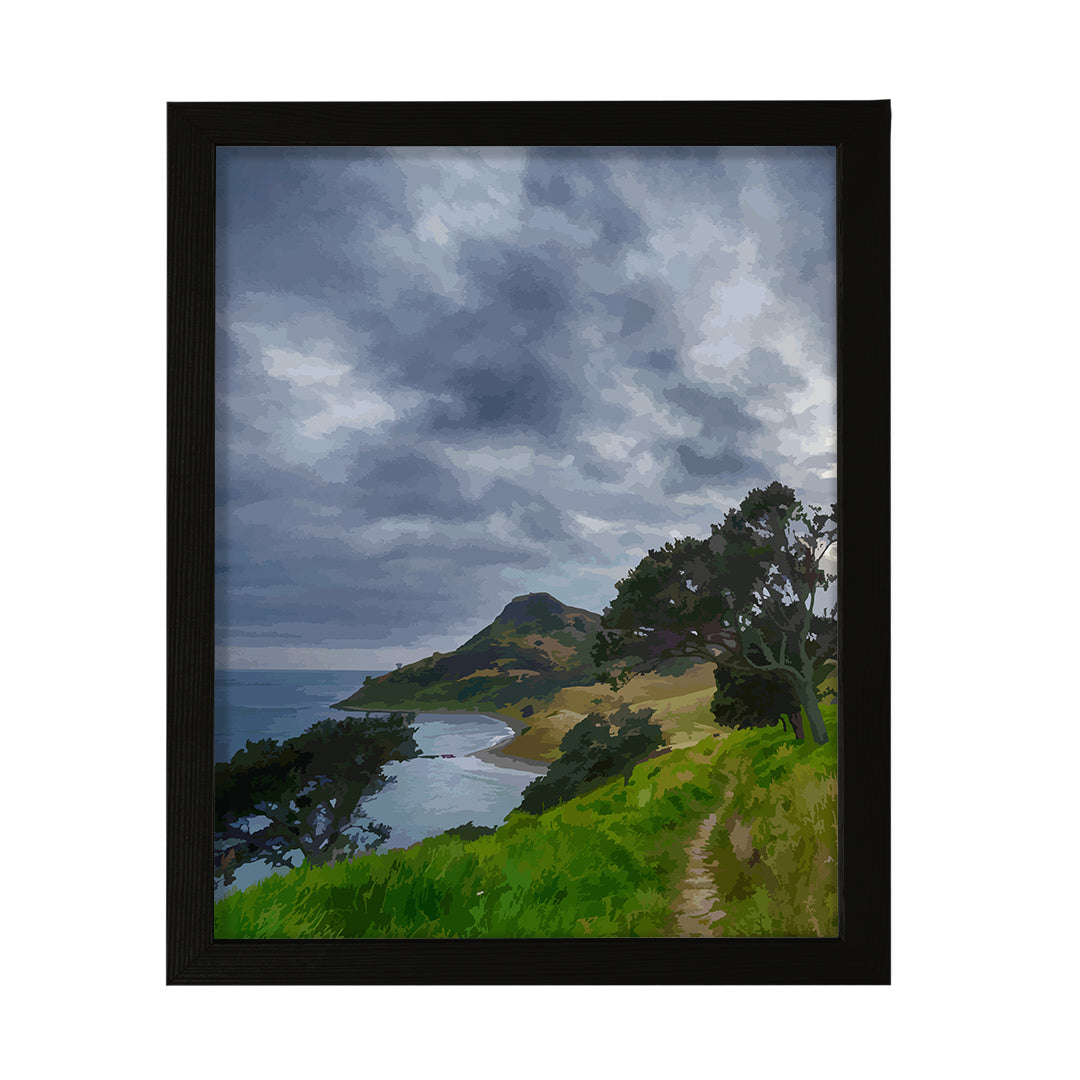 Designs ByLITA Wild Coastal Walk, Wall Print Art | Old Masterpieces | Stylish Modern Decoration For The Home and Office