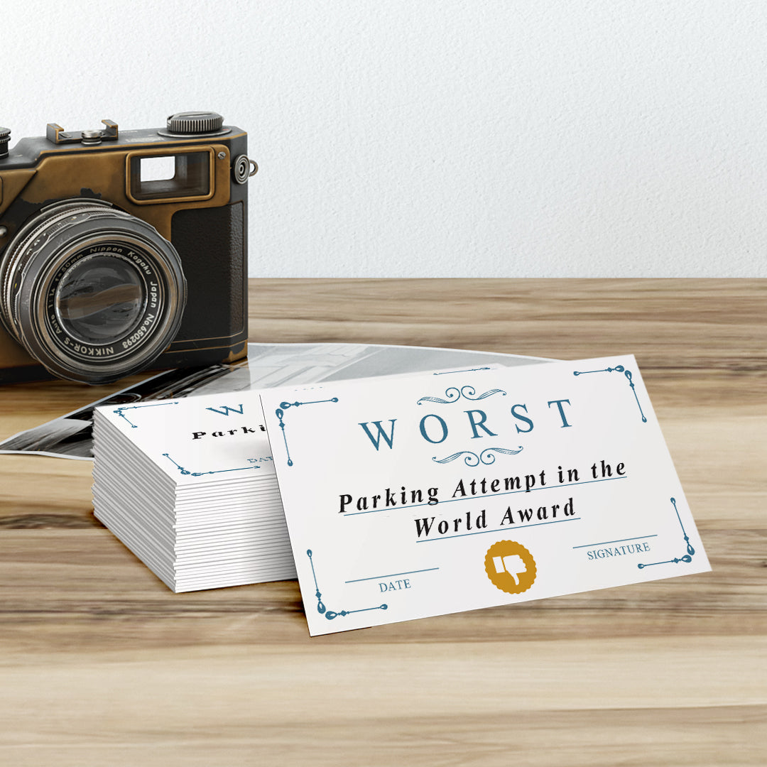 Worst Parking Attempt in the World, Signature Novelty Business cards (100 Pack)
