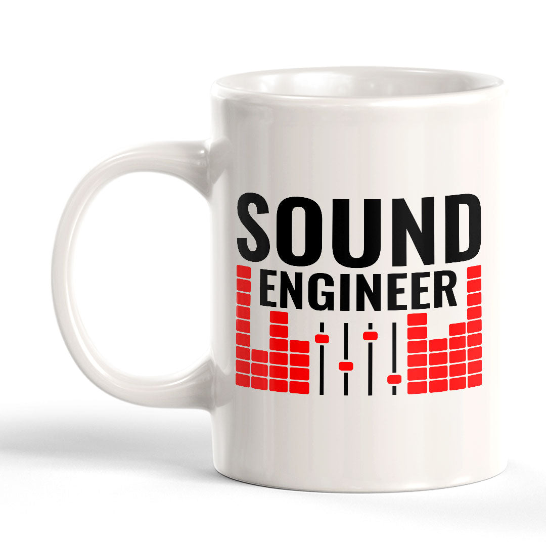Sound Engineer 11oz Plastic or Ceramic Mug | Novelty Cup for Musicians