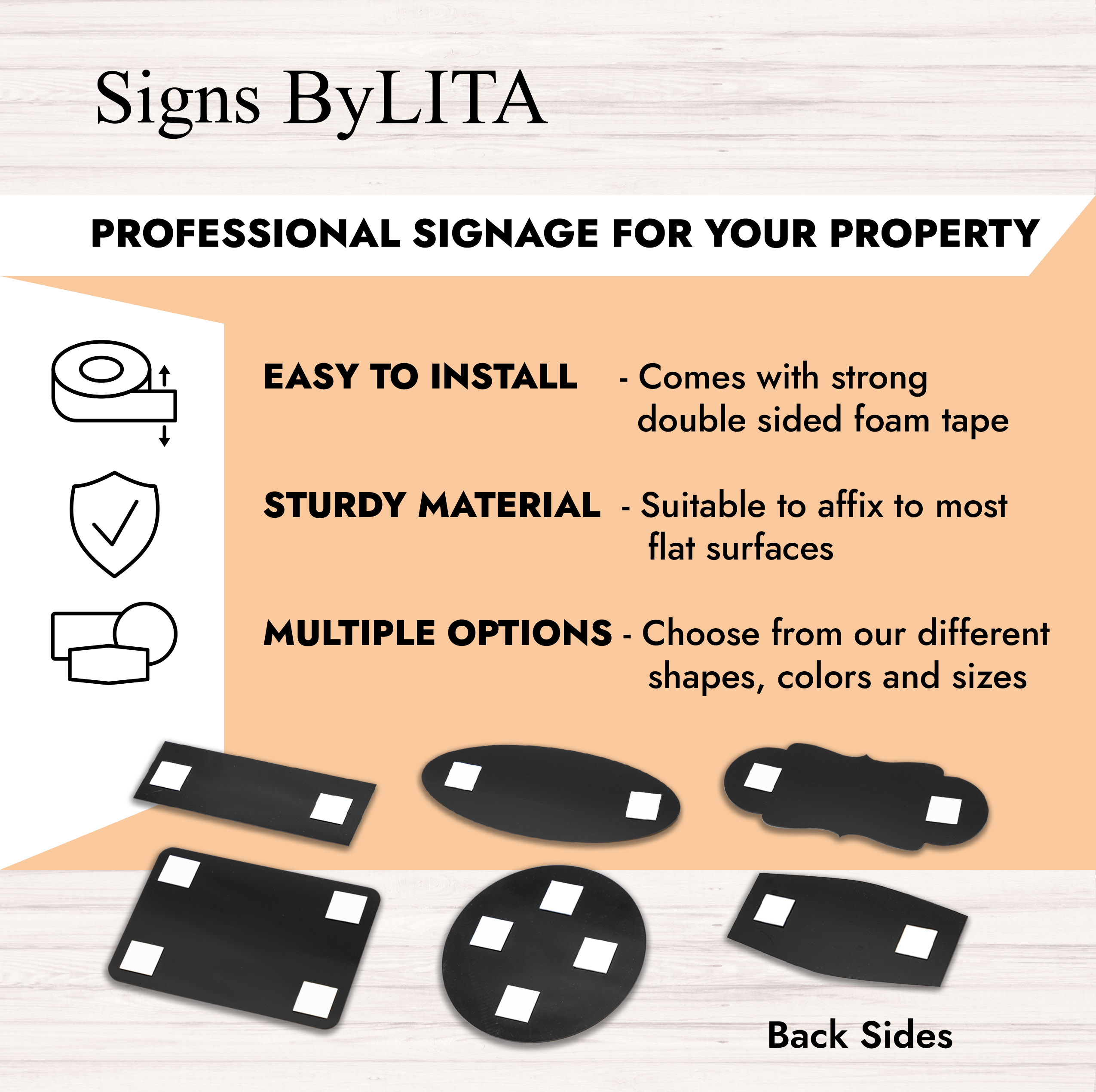 Square Plus Please Ask For Bathroom Key Thank You Wall or Door Sign | Public Spaces Signage