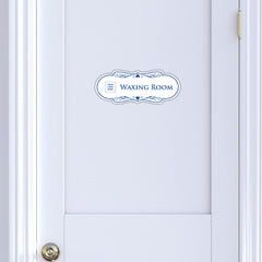 Signs ByLITA Designer Plus | Waxing Room Wall or Door Sign | Customizable with Your Company Logo | Durable & Easy to Install