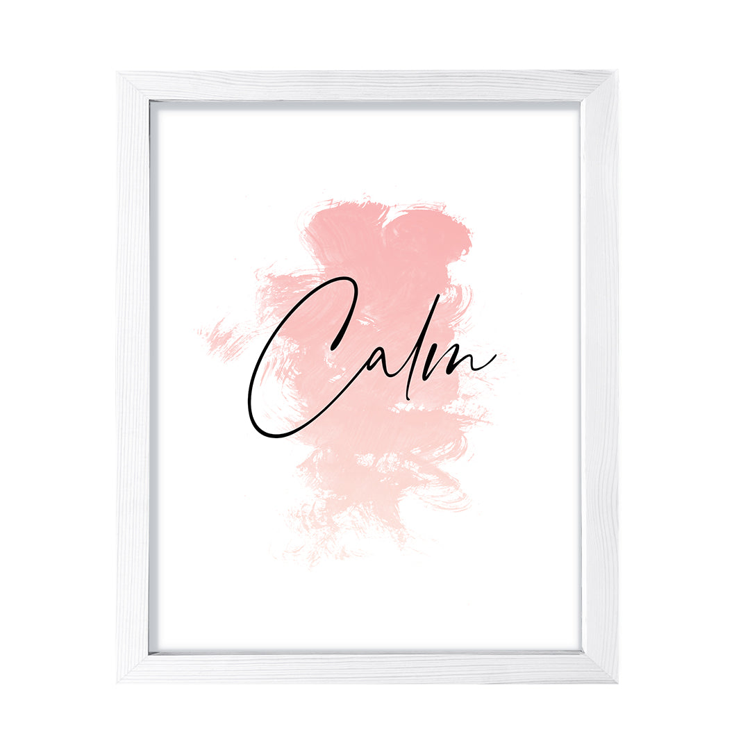 Calm, Framed Wall Art, Home Décor Prints