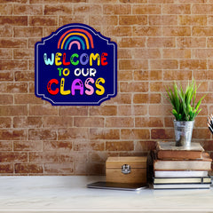 Heritage Plus Welcome To Our Class Wall or Door Sign | School Signage