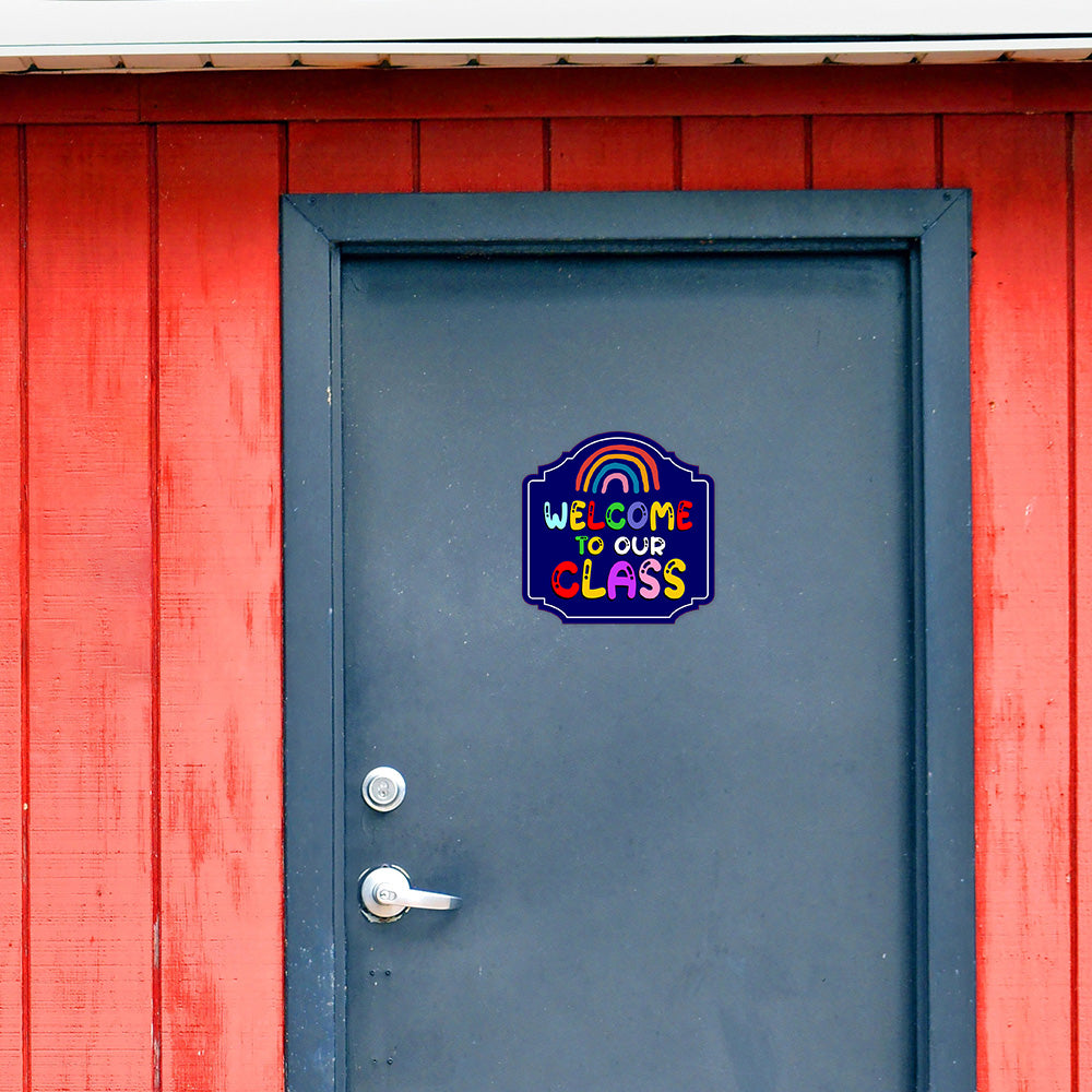 Heritage Plus Welcome To Our Class Wall or Door Sign | School Signage
