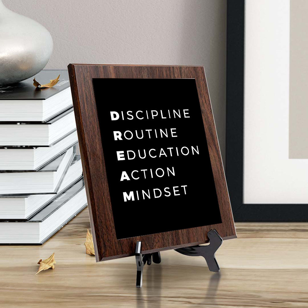 DREAM Decorative Wall Plaque | Motivational Home Decor