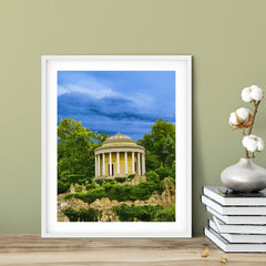 Designs ByLITA Secluded Ancient Temple, Wall Print Art | Old Masterpieces | Stylish Modern Decoration For The Home and Office