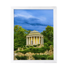 Designs ByLITA Secluded Ancient Temple, Wall Print Art | Old Masterpieces | Stylish Modern Decoration For The Home and Office