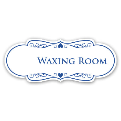 Signs ByLITA Designer Plus | Waxing Room Wall or Door Sign | Customizable with Your Company Logo | Durable & Easy to Install