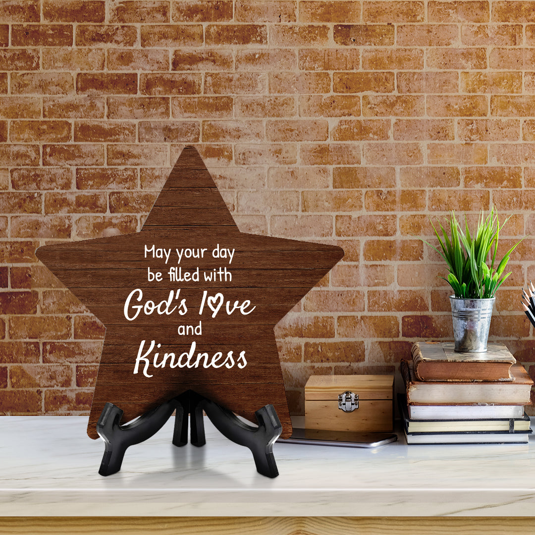 Good Morning Star Table Sign | Family and Faith Home Decor | Church And Home Table Signs