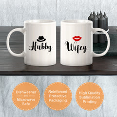 Hubby / Wifey (2 Pack) Coffee Mug