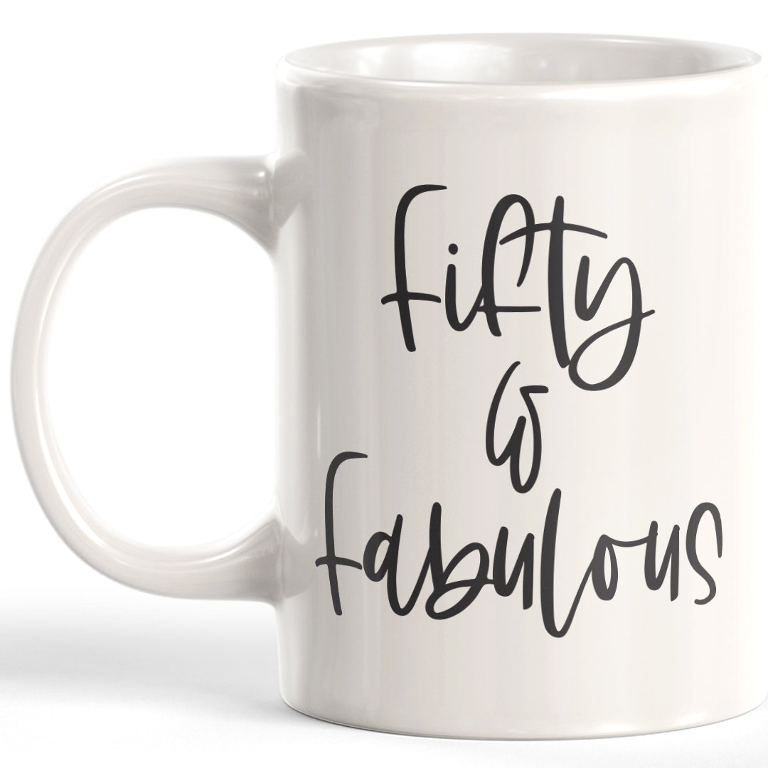 Fifty & Fabulous Coffee Mug