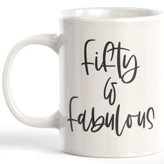 Fifty & Fabulous Coffee Mug