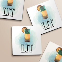 Lit Designs ByLITA Funny Coasters