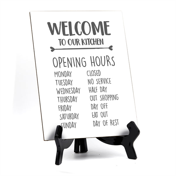 Food Table Signs