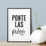 Ponte Las Pilas UNFRAMED Print Inspirational Wall Art